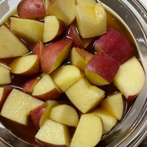 あの味を再現 リンゴ酢 リンゴ黒酢 レシピ 作り方 By はちまる00 楽天レシピ